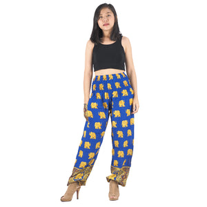 King elephant womens harem pants in Bright Navy PP0004 020059 03