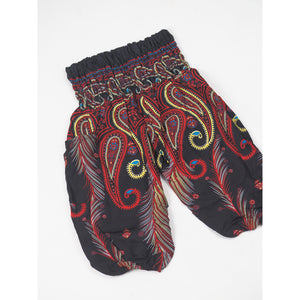 Vibrant Vibes Unisex Kid Harem Pants in Red PP0004 020116 05