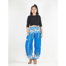 Load image into Gallery viewer, Flower chain 167 women harem pants in Light Blue PP0004 020167 03