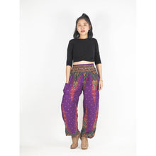 Load image into Gallery viewer, Peacock 168 women harem pants in Purple PP0004 020168 03