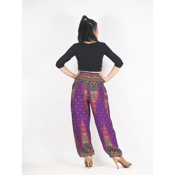 Peacock 168 women harem pants in Purple PP0004 020168 03