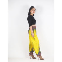 Load image into Gallery viewer, Peacock 168 women harem pants in Yellow PP0004 020168 04