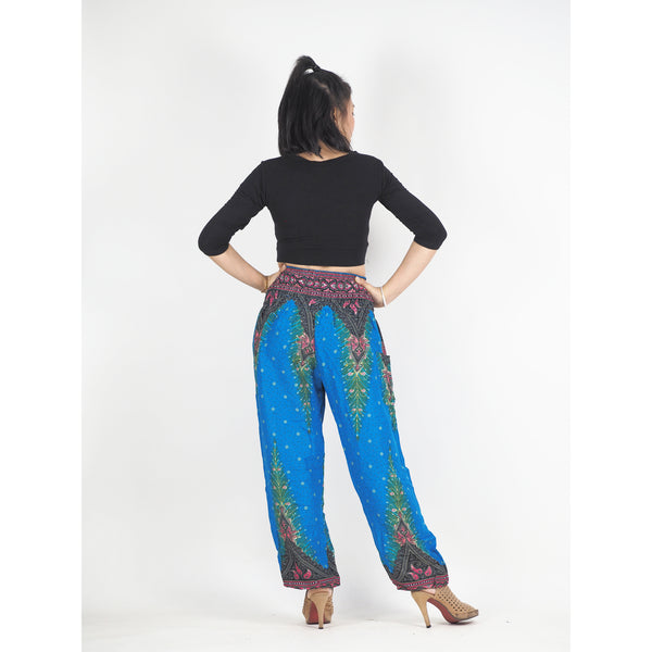 Peacock 168 women harem pants in Blue PP0004 020168 05