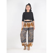 Load image into Gallery viewer, Mandala 196 women harem pants in Black PP0004 020196 01