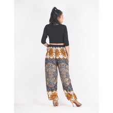 Load image into Gallery viewer, Mandala 196 women harem pants in Black PP0004 020196 01