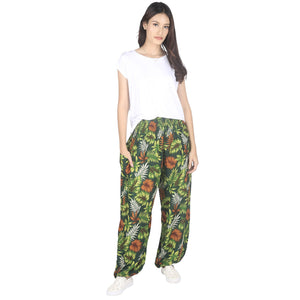 Carnival Leagues 215 Women's Harem Pants in Green PP0004 020215 03