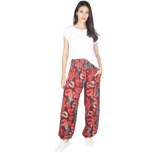 Carnival Leagues 215 Women's Harem Pants in Red PP0004 020215 05