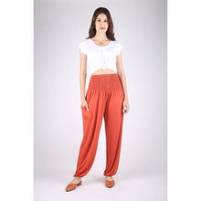 Load image into Gallery viewer, Solid Color Unisex Harem Pants Spandex in Orange PP0004 070000 11