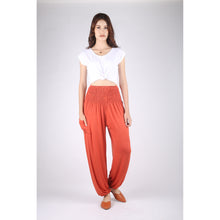 Load image into Gallery viewer, Solid Color Unisex Harem Pants Spandex in Orange PP0004 070000 11