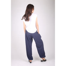 Load image into Gallery viewer, Solid Color Women&#39;s Harem Pants in Navy PP0004 130000 03