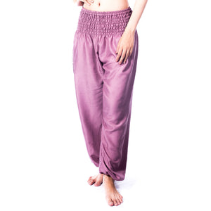 Solid Color Women Harem Pants in Magenta PP0004 020000 18