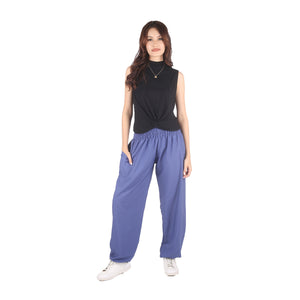 Solid Color Women's Harem Pants in Indigo PP0004 130000 09