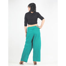 Load image into Gallery viewer, Solid color Unisex Fisherman Yoga Long Pants in Green PP0007 010000 20