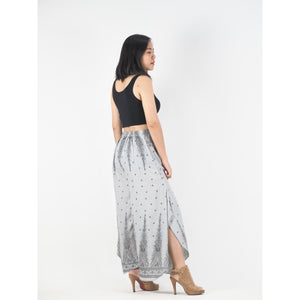Peacock Feather Dream Women's Palazzo Pants in Cloud PP0037 020015 14