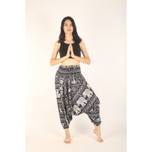 Load image into Gallery viewer, Imperial Elephant Unisex Aladdin drop crotch pants in Navy PP0056 020005 01