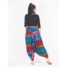 Load image into Gallery viewer, Tie dye Unisex Aladdin drop crotch pants in Red PP0056 020040 02