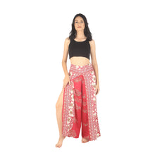 Load image into Gallery viewer, Flower chain Women Palazzo Pants in Cherry PP0076 020167 05