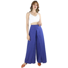 Load image into Gallery viewer, Solid Color Cotton Palazzo Pants in Royal Blue PP0076 010000 02