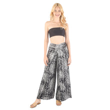 Load image into Gallery viewer, Flower Women Palazzo Pants in Black PP0076 020194 08