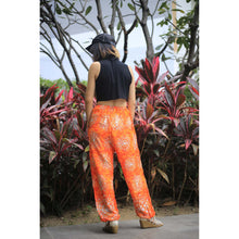 Load image into Gallery viewer, Tie dye Unisex Drawstring Genie Pants in Orange PP0110 020039 05
