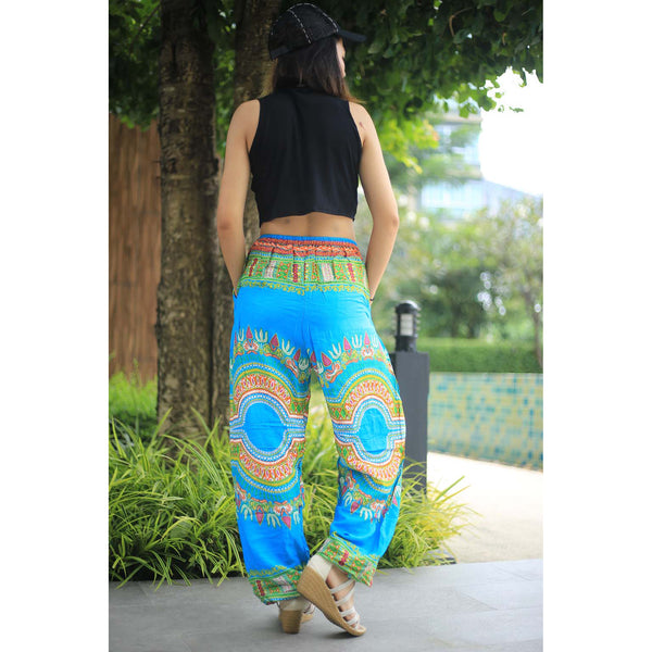 Regue Unisex Drawstring Genie Pants in Blue PP0110 020044 03