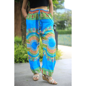 Regue Unisex Drawstring Genie Pants in Blue PP0110 020044 03