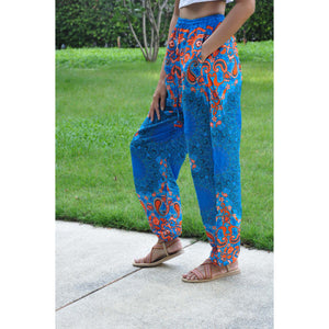 Sunflower Unisex Drawstring Genie Pants in Blue PP0110 020054 05