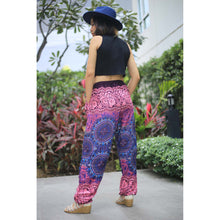 Load image into Gallery viewer, Clock nut Unisex Drawstring Genie Pants in Navy PP0110 020067 02