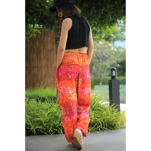 Tie dye Unisex Drawstring Genie Pants in Pink PP0110 020069 03