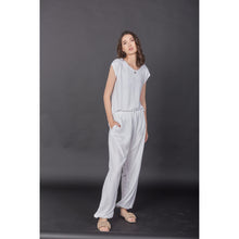 Load image into Gallery viewer, Solid color women harem pants in White PP0004 020000 04