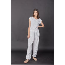 Load image into Gallery viewer, Solid color women harem pants in White PP0004 020000 04
