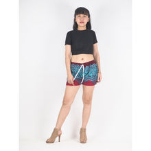Load image into Gallery viewer, Princess Mandala  Women&#39;s Shorts Pants in Red PP0335 020030 02