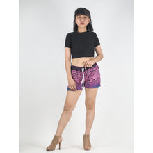 Load image into Gallery viewer, Clock nut Women&#39;s Shorts Pants in Purple PP0335 020067 04