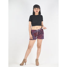 Load image into Gallery viewer, Feather Bed Women&#39;s Shorts Pants in Red PP0335 020076 03
