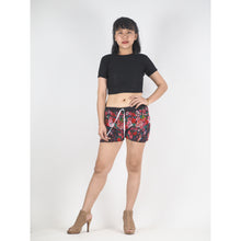 Load image into Gallery viewer, Flowers Women&#39;s Shorts Pants in Bright Navy PP0335 020101 06