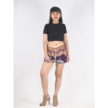 Load image into Gallery viewer, Mandala Women&#39;s Shorts Pants in Purple PP0335 020156 02