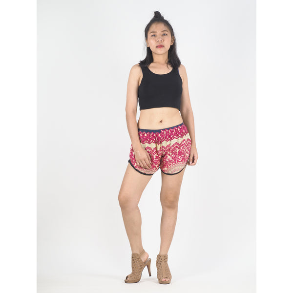 Tone Mandala Women's Mini Pompom Shorts Pants in Pink PP0228 020032 05