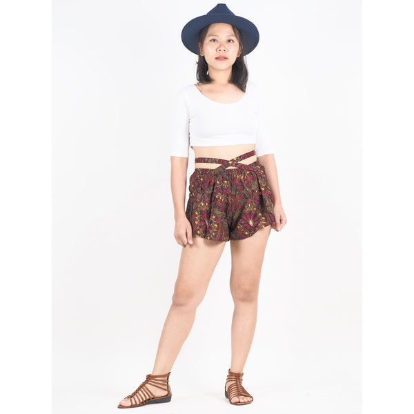 Sunflower Women's Blooming Shorts Pants in Black PP0206 020152 04