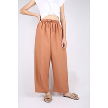 Load image into Gallery viewer, Solid Color Unisex Lounge Drawstring Pants in Bronze PP0216 130000 23