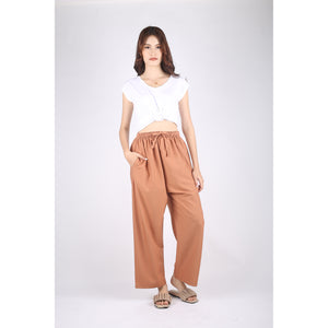 Solid Color Unisex Lounge Drawstring Pants in Bronze PP0216 130000 23
