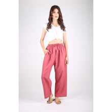 Load image into Gallery viewer, Solid Color Unisex Lounge Drawstring Pants in Rose PP0216 130000 22