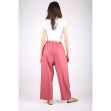 Load image into Gallery viewer, Solid Color Unisex Lounge Drawstring Pants in Rose PP0216 130000 22