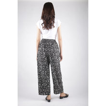 Load image into Gallery viewer, Daisy Unisex Lounge Drawstring Pants in Black PP0216 130001 01