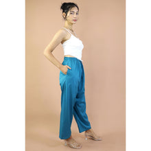 Load image into Gallery viewer, Solid Color Unisex Lounge Drawstring Pants in Ocean Blue PP0216 130000 05