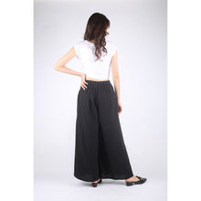 Load image into Gallery viewer, Tiny Stripes Women&#39;s Cotton Palazzo Pants in Black PP0304 010085 01