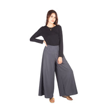 Load image into Gallery viewer, Solid Color Women&#39;s Palazzo Pants in Drak Gray PP0304 130000 01