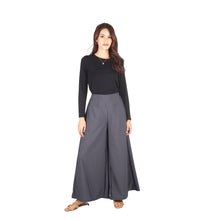 Load image into Gallery viewer, Solid Color Women&#39;s Palazzo Pants in Drak Gray PP0304 130000 01