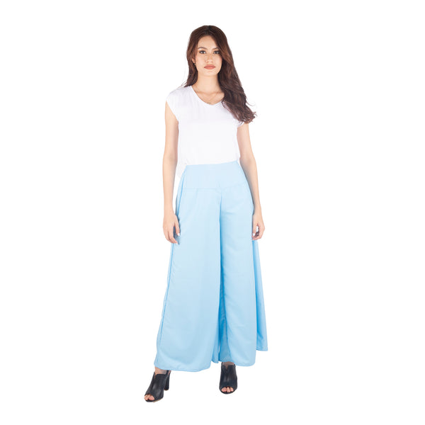 Solid Color Women's Palazzo Pants in Blue PP0304 130000 02