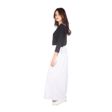 Load image into Gallery viewer, Solid Color Women&#39;s Palazzo Pants in White PP0304 130000 04