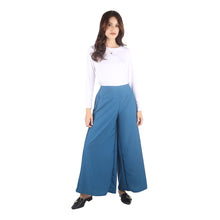 Load image into Gallery viewer, Solid Color Women&#39;s Palazzo Pants in Ocean Blue PP0304 130000 05